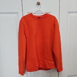 Bright Orange Crewneck Sweatshirt